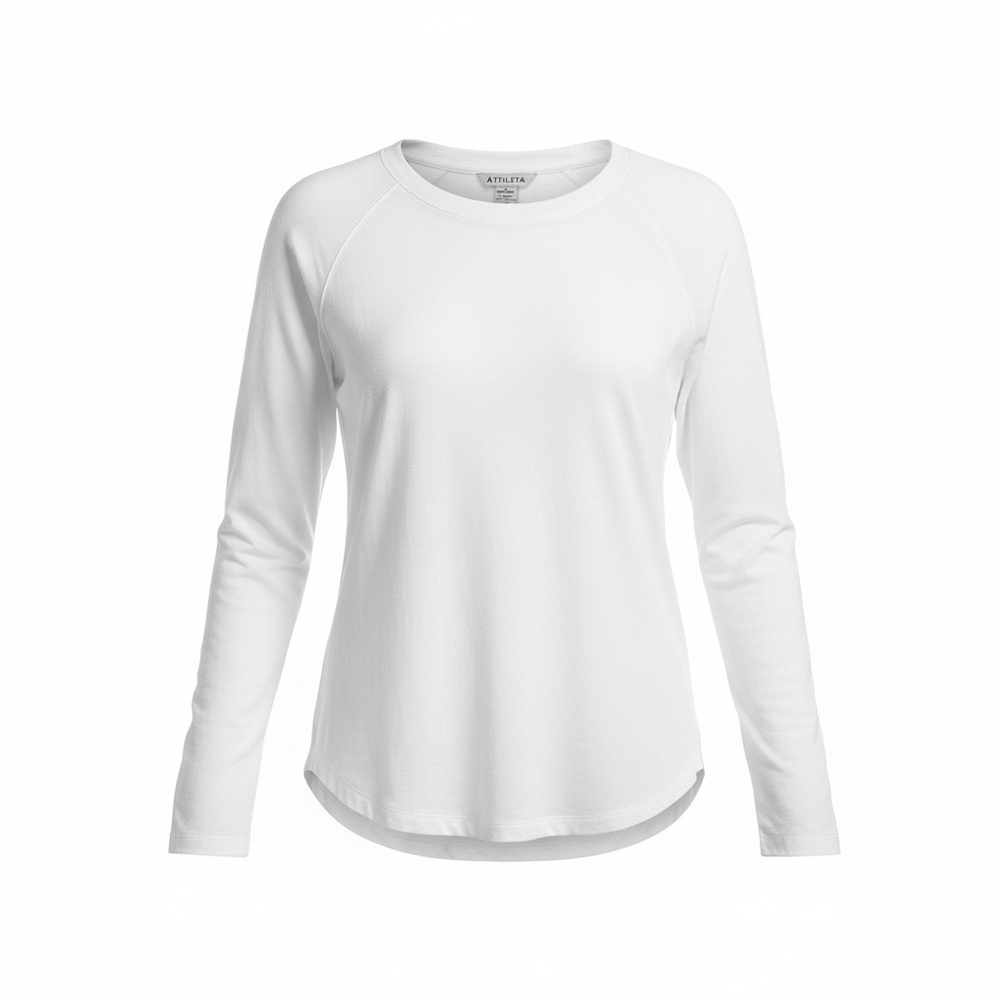 Athleta Sweatshirt White Size Medium